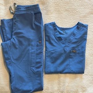 Figs scrubs Ceil Blue XS / XS Tall